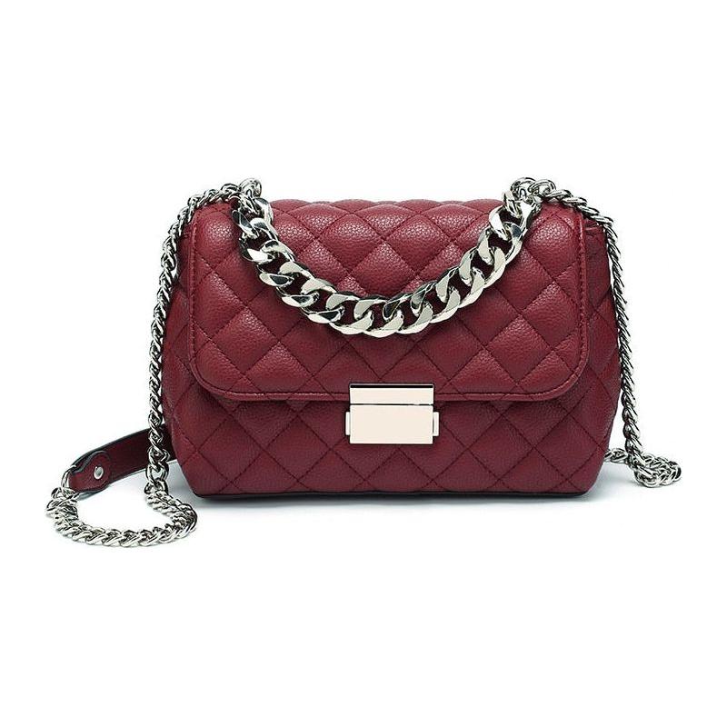 Women Chain Shoulder Bag Diamond Lattice Luxury Handbags - Frimunt Clothing Co.