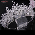 Colorful Rhinestone Bridal Jewelry Luxury Crystal Bridal Crown Tiaras - Frimunt Clothing Co.