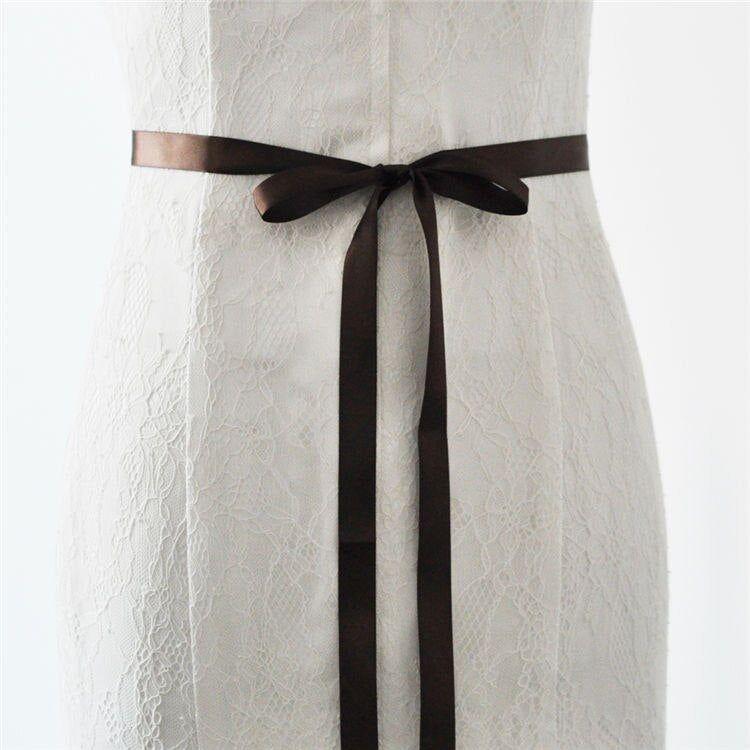 Wedding Dress Belt Rhinestone Sash Belt Crystal Beaded - Frimunt Clothing Co.