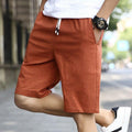Newest Summer Casual Linen Shorts Men Fashion Style Light Breathable For Summer, Beach NbaW23 - Frimunt Clothing Co.