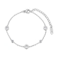 Fashion Austrian Crystal Round Roman Numerals Stainless Steel Bracelet Rose Gold, Gold, Silver Colors - Frimunt Clothing Co.