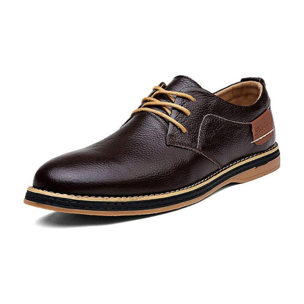 Men's Oxford Eco Leather Dress Shoes Lace Up Casual
