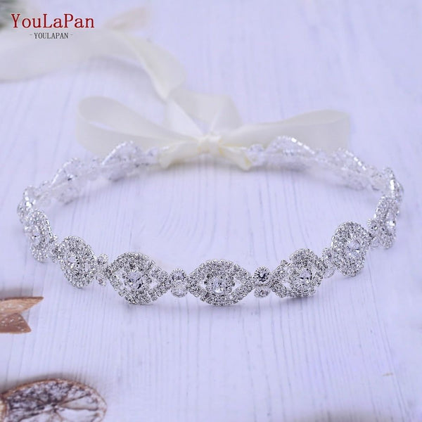 Crystal Bridal Belt Plus Size for Wedding Gown Luxury Bridal Accessories - Frimunt Clothing Co.