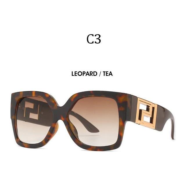 NEW Fashion Classic Style Gradient Unisex Brand Design Square Sunglasses - Frimunt Clothing Co.