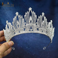 Luxury Crystal Crown Bridal Headwear Tiaras Pageant Hair Jewelry - Frimunt Clothing Co.