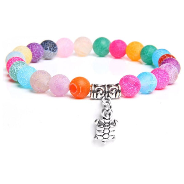 Women's Lucky Natural Stone Beads Bracelets With Charm Boho Jewelry - Frimunt Clothing Co.