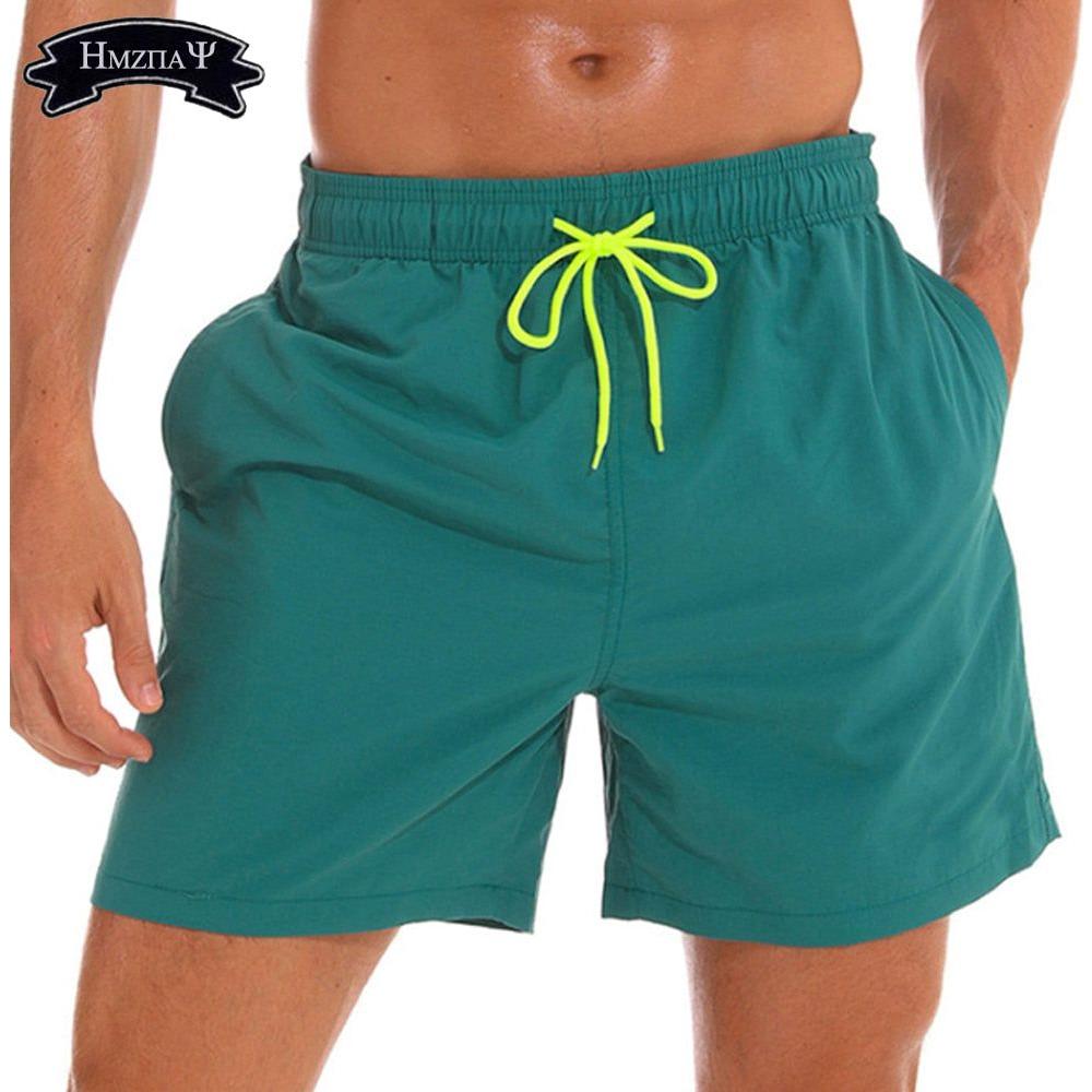 Men's Quick Dry Swim Shorts Drawstring Elastic Waist Side Pockets Beach Volleyball - Frimunt Clothing Co.