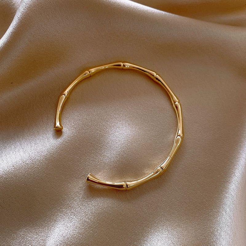 Women's New Design Bamboo Shape Adjustable Size Bracelet - Frimunt Clothing Co.