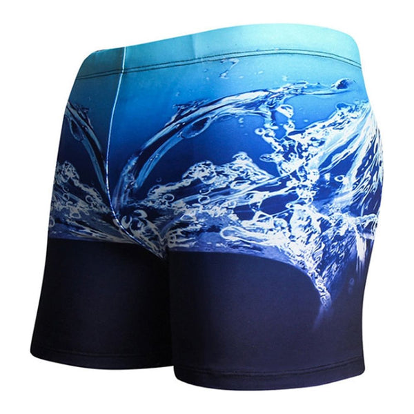 Men's Quick Dry Swimming Shorts Men's Summer Swimwear Bathing Pants Maillot de Bain Homme
