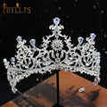 Luxury Crystal Crown Bridal Headwear Tiaras Pageant Hair Jewelry - Frimunt Clothing Co.