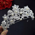 Baroque Crystal Bridal Crowns and Tiaras Hair Jewelry - Frimunt Clothing Co.