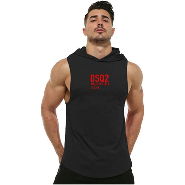 Men Gym Bodybuilding Hoodie Tank Top Shirt - Frimunt Clothing Co.