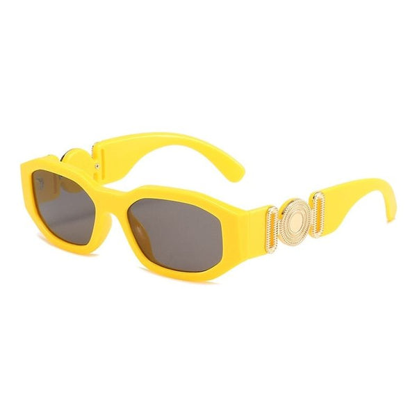 Summer Traveling Square Sunglasses Vintage Small Rectangle Transparent Shades Eyewear UV400 - Frimunt Clothing Co.
