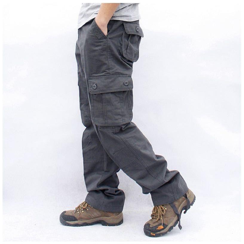 Men's Cargo Pants Casual Multi Pocket Military Tactical Work Pants - Frimunt Clothing Co.