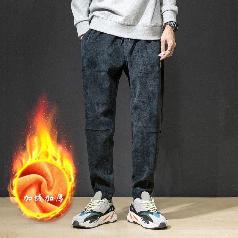 Men's Winter Warm Thick Pants With Fleece Lining - Frimunt Clothing Co.