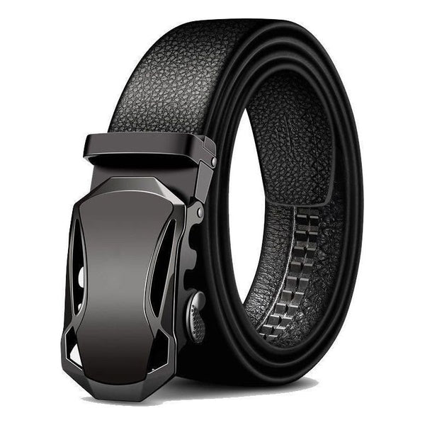 Men's Metal Luxury Brand Automatic Buckle Leather High Quality Belts - Business Casual ZDP001A - Frimunt Clothing Co.