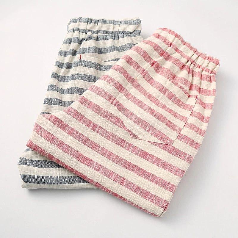 SHAN BAO Brand Men's Summer Cotton Shorts Plaid or Stripes Print High Quality - Frimunt Clothing Co.