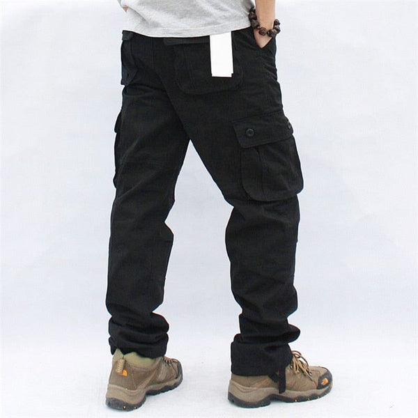 Men's Cargo Pants Casual Multi Pocket Military Tactical Work Pants - Frimunt Clothing Co.