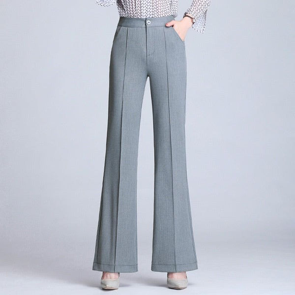 Women's Flared Pants 2021 New Spring Summer High Waist Pants Plus Sizes - Frimunt Clothing Co.