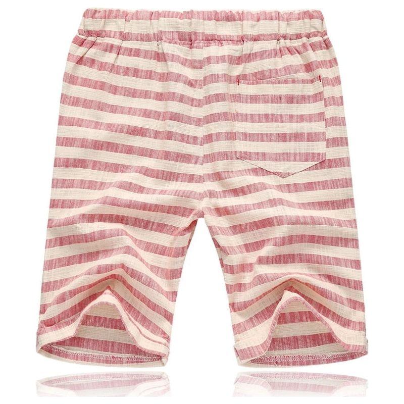 SHAN BAO Brand Men's Summer Cotton Shorts Plaid or Stripes Print High Quality - Frimunt Clothing Co.