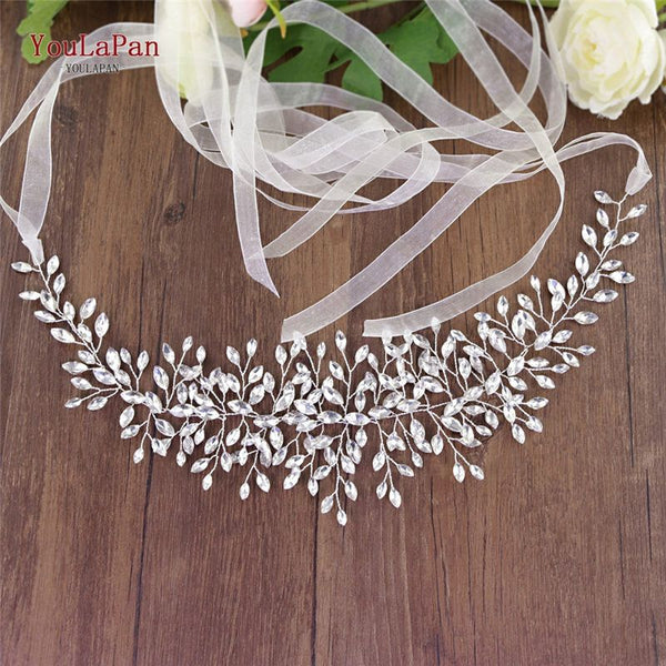 Wedding Dress Belt With Rhinestones Belt Bridal Sash Belt Silver - Frimunt Clothing Co.