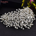 YouLaPan HP377 Ladies Wedding Crown Bridal Crowns for Brides Hair Accessories Metal Crystal Bridal Hair Band Wedding Tiara - Frimunt Clothing Co.