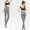 Women's Tights Plus Size 120D Autumn Warm Winter Fleece Pantyhose High Waist Stretchy Thick Tights - Frimunt Clothing Co.