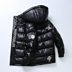 Winter Warm White Duck Down Men's Jacket Thick Hooded Casual High Quality Outerwear - Frimunt Clothing Co.
