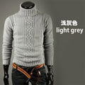 Warm Slim Fit Turtleneck Men's Sweater Pullover Knit Fall Winter Fashion - Frimunt Clothing Co.