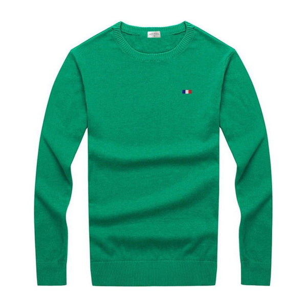 Pure Cotton Men's Knit Sweater - Frimunt Clothing Co.