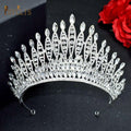 Luxury Crystal Crown Bridal Headwear Tiaras Pageant Hair Jewelry - Frimunt Clothing Co.