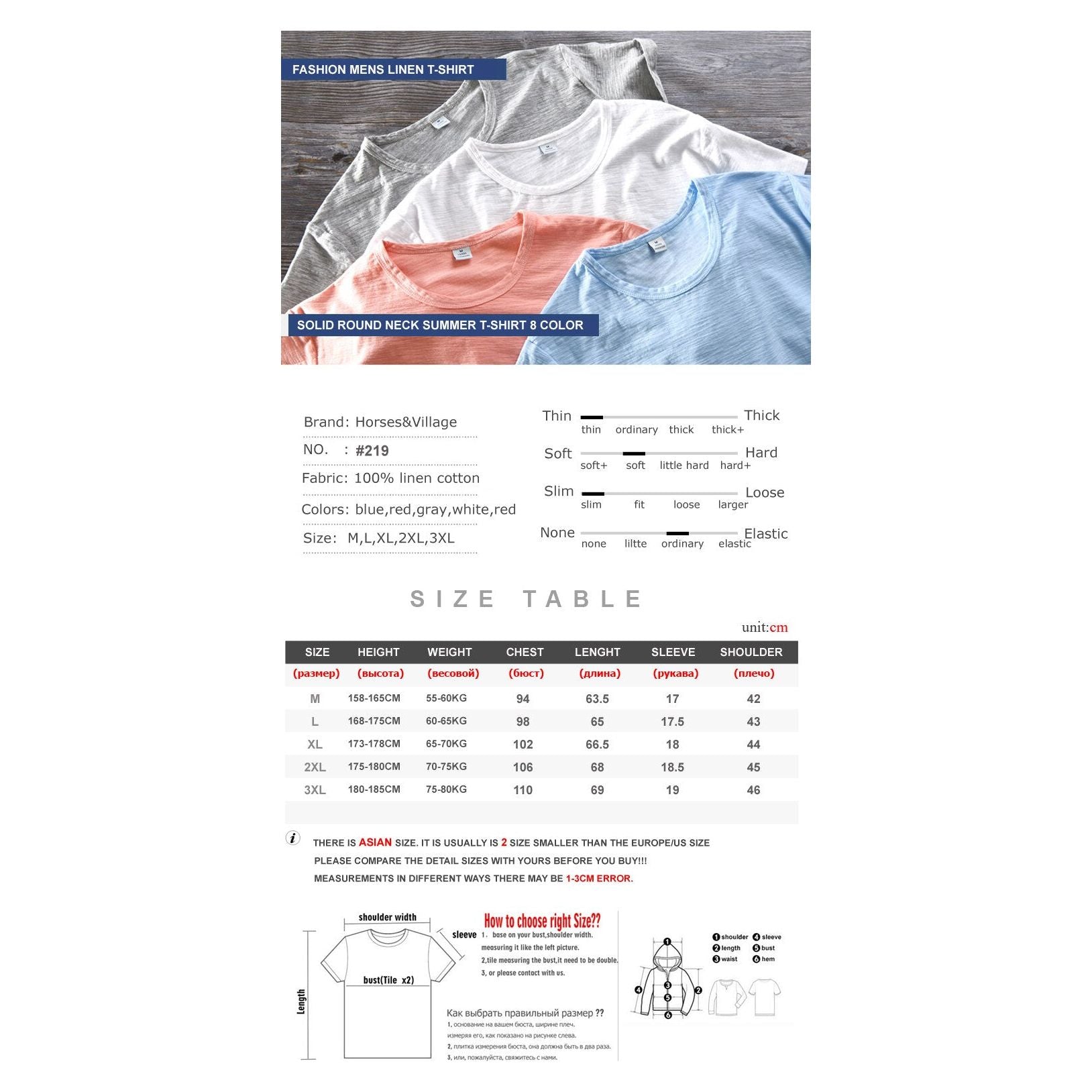 New Men's Short Sleeve O-NECK Breathable 100% Raw Cotton Linen Soft High Quality T-Shirt- 213 - Frimunt Clothing Co.