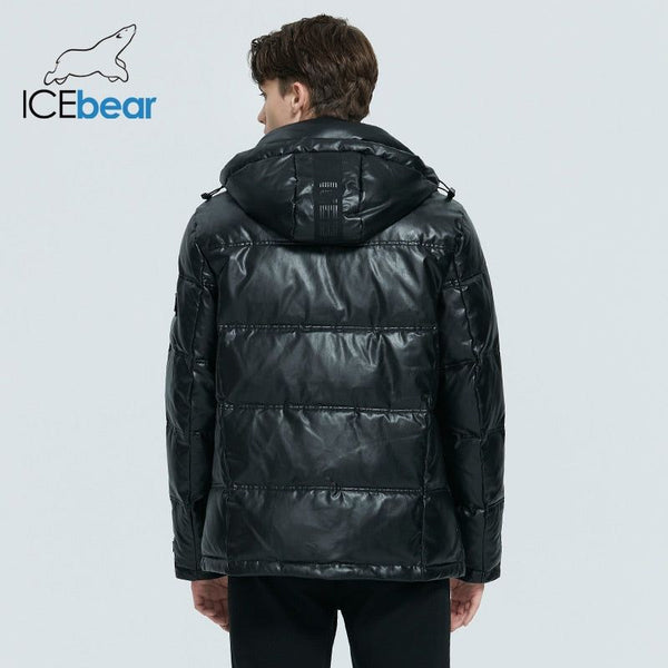ICEbear Pro Winter Men's Jacket Faux Leather Breathable Thick and Warm Casual Style Winter Coat MWD20866D - Frimunt Clothing Co.