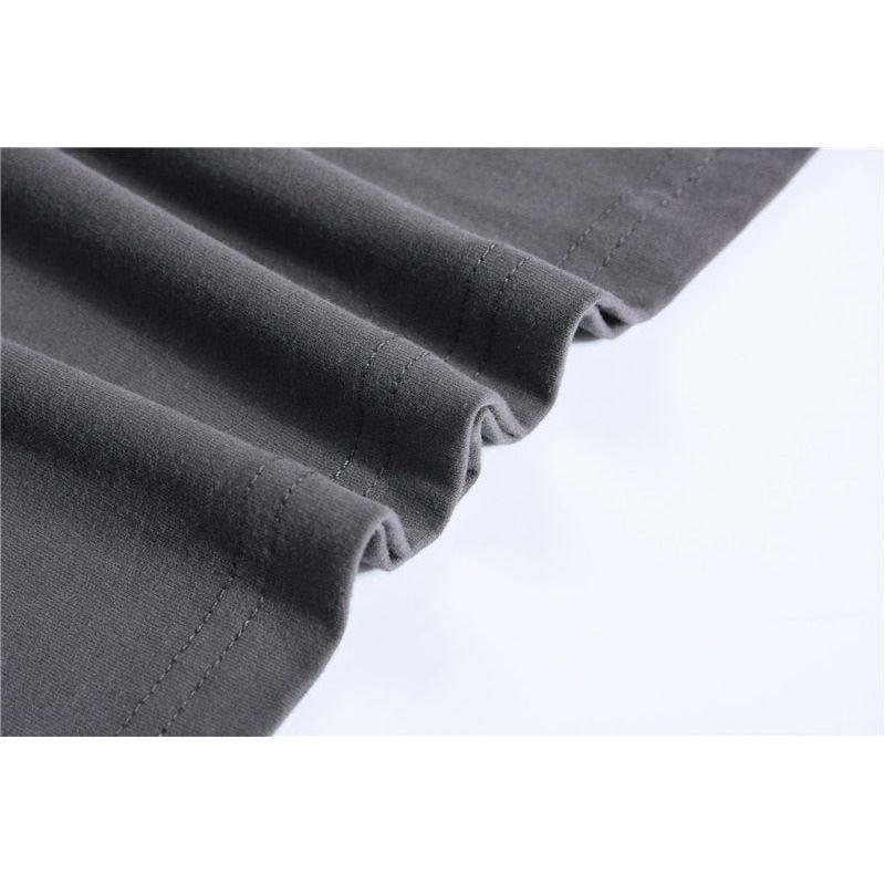 100% Cotton Long Sleeve T shirt For Men Solid Casual Men's T-shirts High Quality - Frimunt Clothing Co.