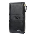 New Hot Women's Long Wallet Top Quality Leather Double Zipper With or Without Name Engraving - Frimunt Clothing Co.