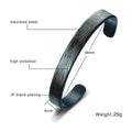 ZORCVENS Unisex Bracelet Cuff Stainless Steel Silver/Gold/Black/Rose Gold - Frimunt Clothing Co.