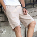 Newest Summer Casual Linen Shorts Men Fashion Style Light Breathable For Summer, Beach NbaW23 - Frimunt Clothing Co.