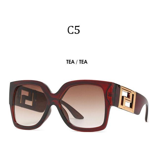 NEW Fashion Classic Style Gradient Unisex Brand Design Square Sunglasses - Frimunt Clothing Co.