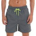 Men's Quick Dry Swim Shorts Drawstring Elastic Waist Side Pockets Beach Volleyball - Frimunt Clothing Co.