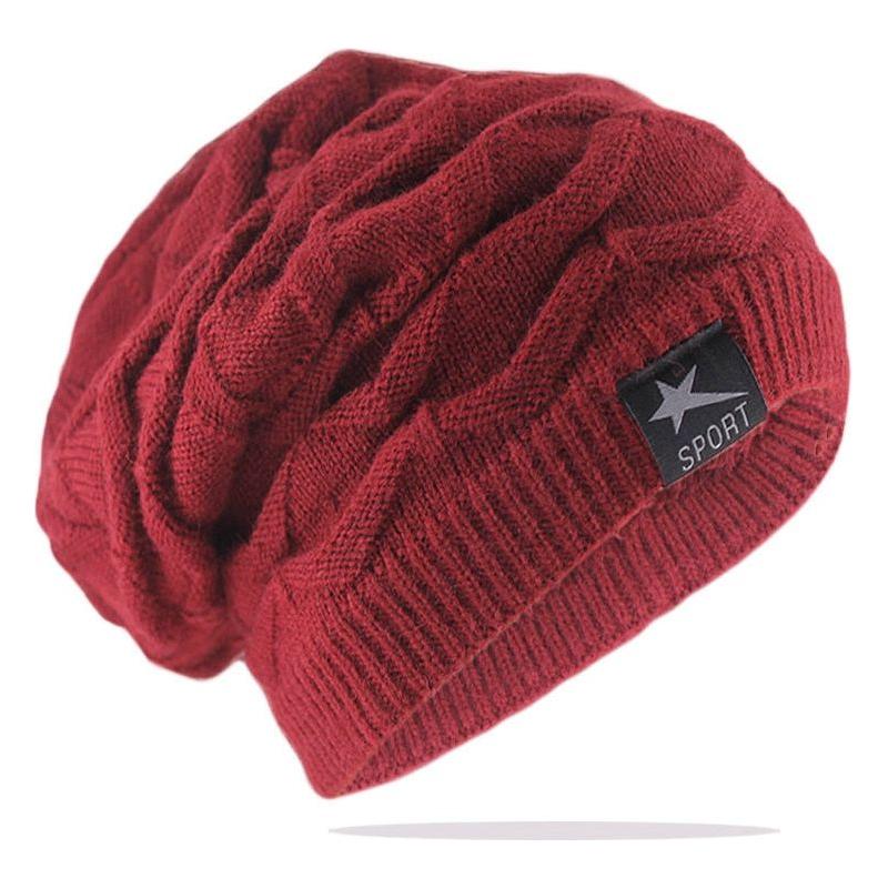 New Unisex Beanie Hat Knit Wool Warm Winter Hat Thick Soft Stretch - Frimunt Clothing Co.