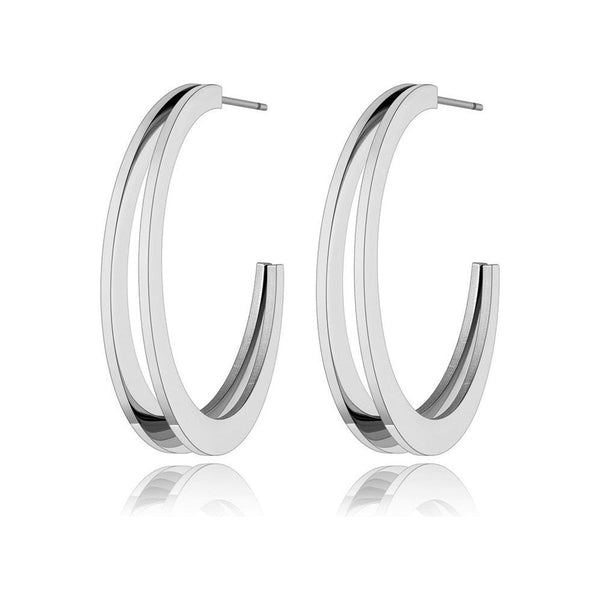 Original Design Stainless Steel Bohemia Geometry Circle Earrings For Women E20238 - Frimunt Clothing Co.