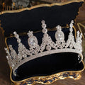 Luxury Crystal Crown Bridal Headwear Tiaras Pageant Hair Jewelry - Frimunt Clothing Co.