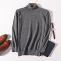 Super Warm 100% Cashmere Turtleneck Sweater Men Clothes 2022 Autumn Winter Knitted Pullover - Frimunt Clothing Co.