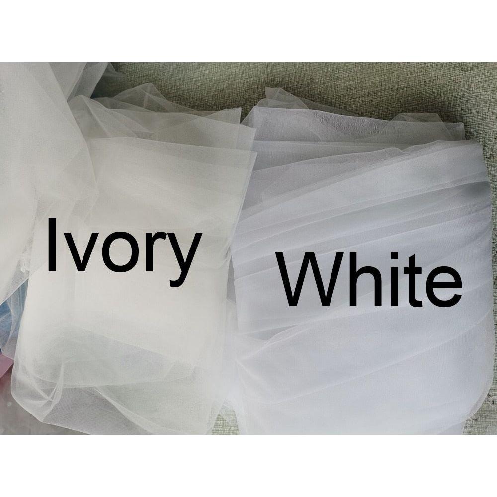 Lace Appliques Tulle Bridal Cape High Neck Long Cathedral Length - Frimunt Clothing Co.