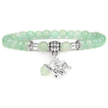 Women's Lucky Natural Stone Beads Bracelets With Charm Boho Jewelry - Frimunt Clothing Co.