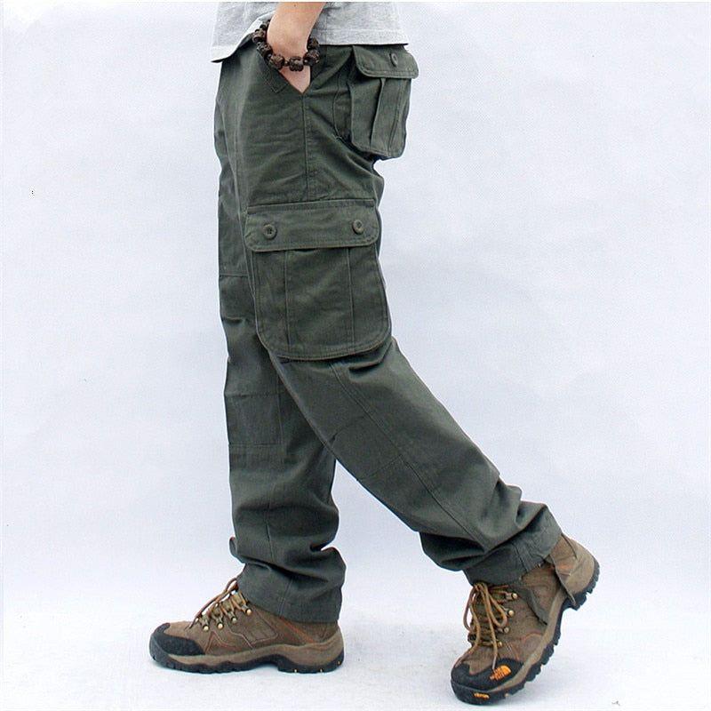 Men's Cargo Pants Casual Multi Pocket Military Tactical Work Pants - Frimunt Clothing Co.