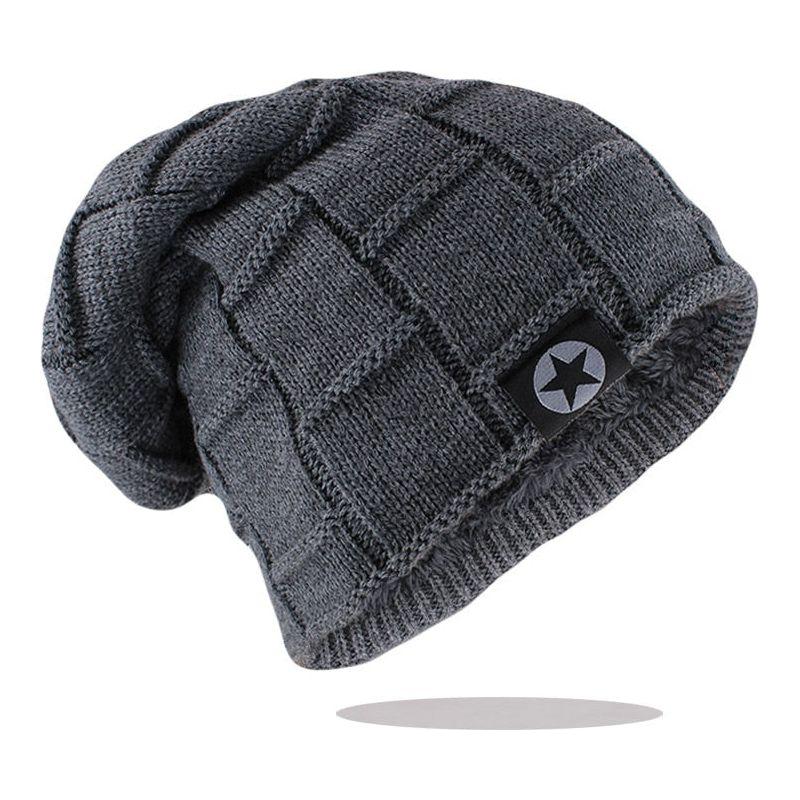New Unisex Beanie Hat Knit Wool Warm Winter Hat Thick Soft Stretch - Frimunt Clothing Co.