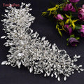 YouLaPan HP377 Ladies Wedding Crown Bridal Crowns for Brides Hair Accessories Metal Crystal Bridal Hair Band Wedding Tiara - Frimunt Clothing Co.