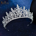 Baroque Crystal Bridal Crowns and Tiaras Hair Jewelry - Frimunt Clothing Co.