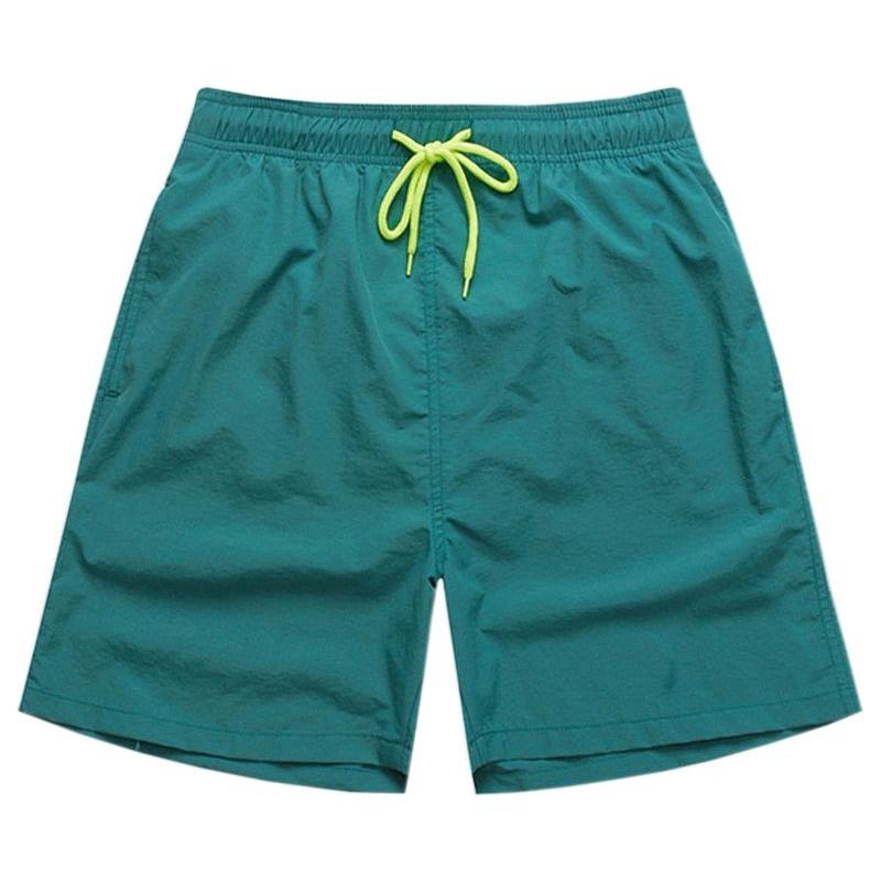 Men's Quick Dry Swim Shorts Drawstring Elastic Waist Side Pockets Beach Volleyball - Frimunt Clothing Co.